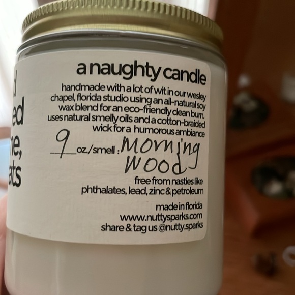 NIB “You should have moved closer to me…” Candle - Picture 5 of 9